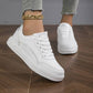 Witte Schoenen met Goud- en Zilver | Leah