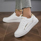 Witte Schoenen met Goud- en Zilver | Leah