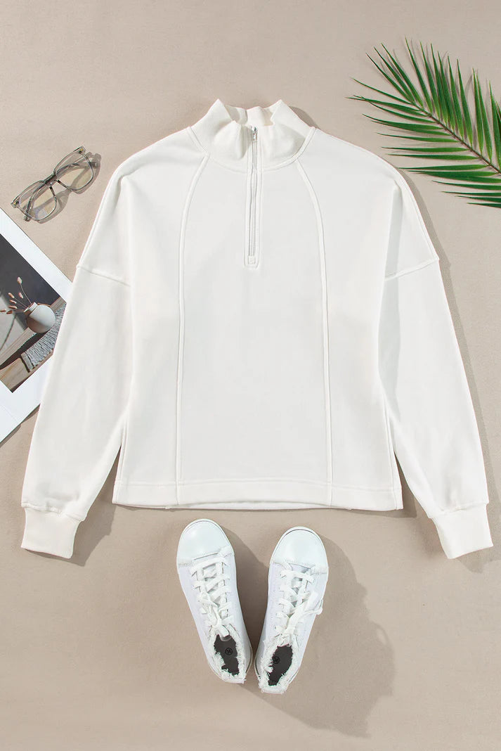 Casual Ritssluiting Sweatshirt | Xadie Sweatshirt