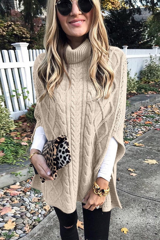 Casual Coltrui Cape Sweater | Virna Trui