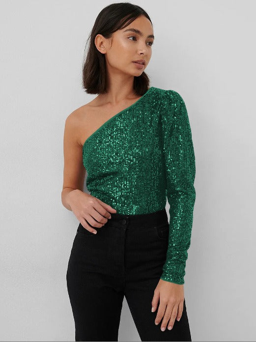 De Perfecte One-Shoulder Top | Sally