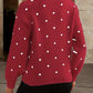 Casual Polka Dot Gebreide Trui | Amanda Trui