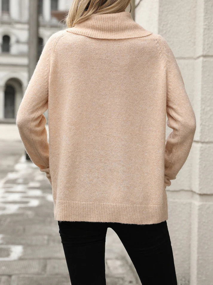 Casual Turtleneck Trui | Zenna Trui