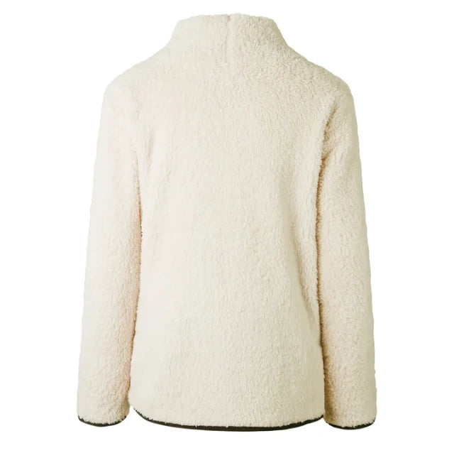 Hoge Hals Fleece Trui | Zaria Trui