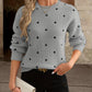 Casual Polka Dot Gebreide Trui | Amanda Trui