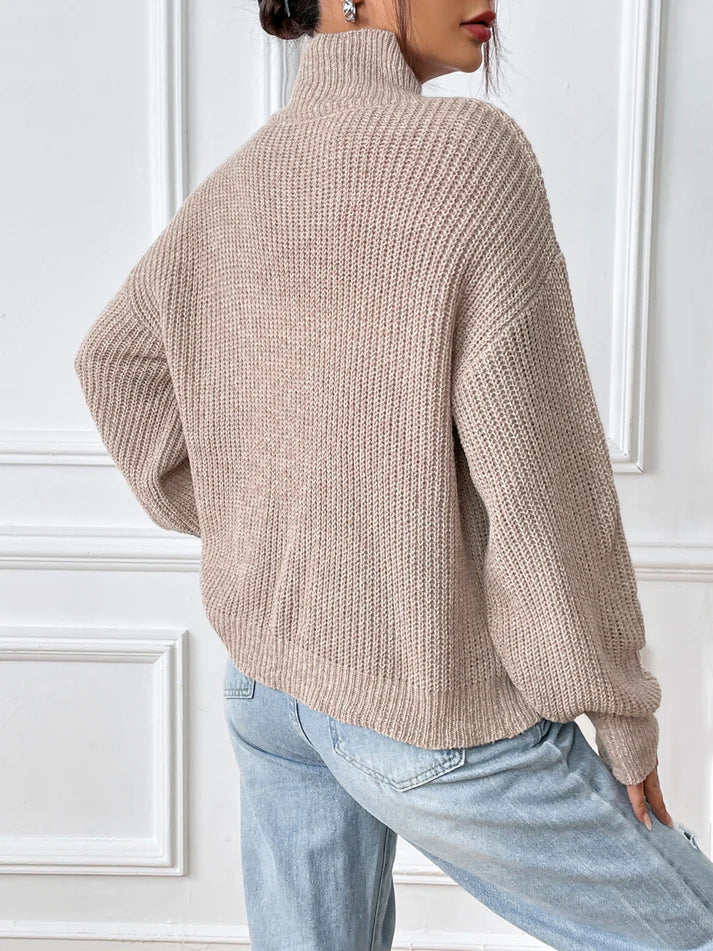 Casual Turtleneck Trui | Zilah Trui