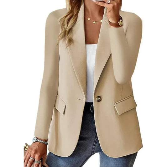 Casual Solide Blazer | Livia