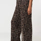 Mesh Broek met Leopard Print | Samantha