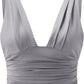 Vrouwen Mouwloze V-Hals Top | Utina Top