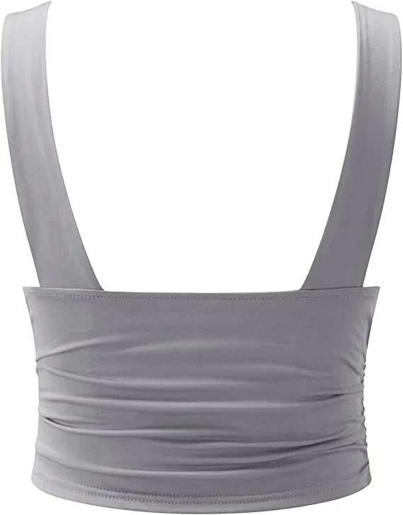 Vrouwen Mouwloze V-Hals Top | Utina Top