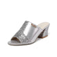 Glitter Sandalen met Hak | Valena hak