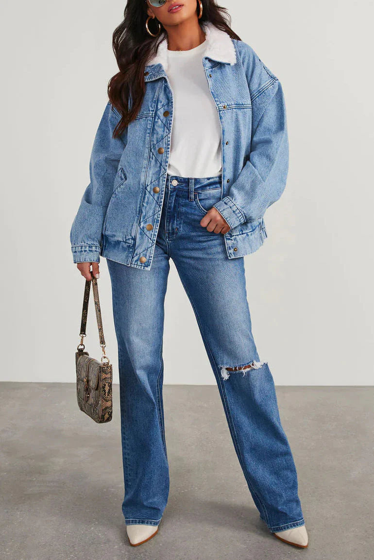 Dames Denim Jas | Sheanne Jas