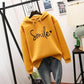 Comfortabele "Smile" Graphic Hoodie | Ottelien Hoodie