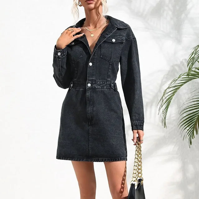 Denim jurk | Oliva