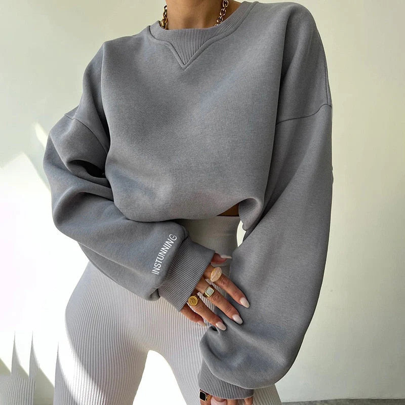 Dames Oversized Sweatshirt | Marylou Trui