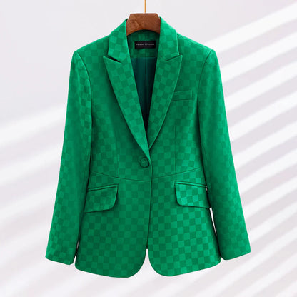 Elegante Geruite Blazer | Kalli