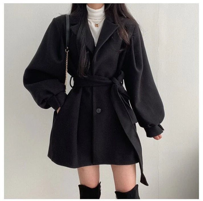 Wollen Trenchcoat | Marciel