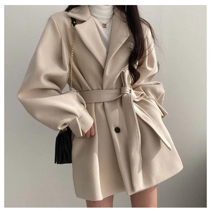 Wollen Trenchcoat | Marciel