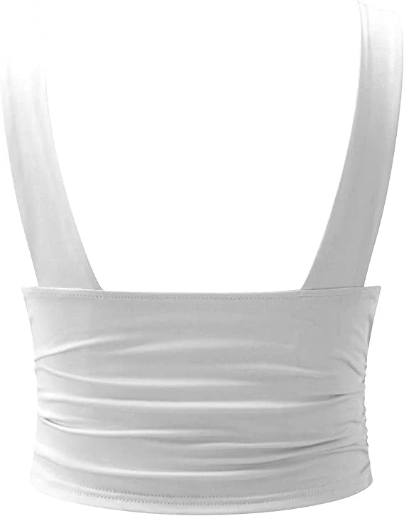 Vrouwen Mouwloze V-Hals Top | Utina Top