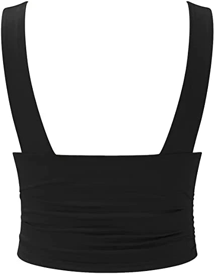 Vrouwen Mouwloze V-Hals Top | Utina Top