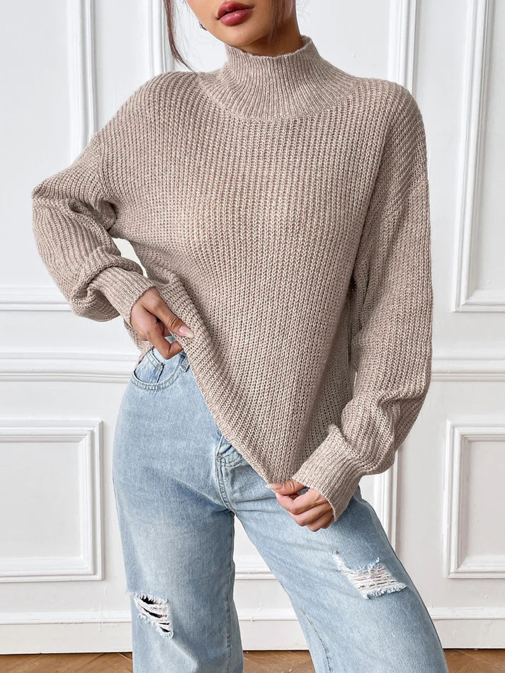 Casual Turtleneck Trui | Zilah Trui