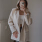 Beige Oversized Blazer | Jenee