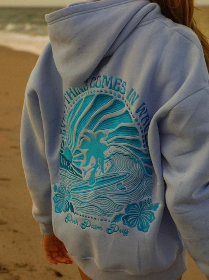 Chasing Sunsets Grafische Hoodie | Waele Hoodie