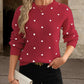 Casual Polka Dot Gebreide Trui | Amanda Trui