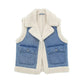 Denim Blazer Vest | Tiara