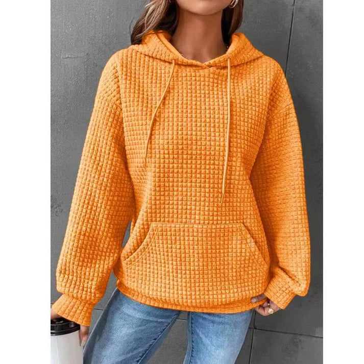 Hooded Wafel Sweatshirt | Crishiel Sweatshirt