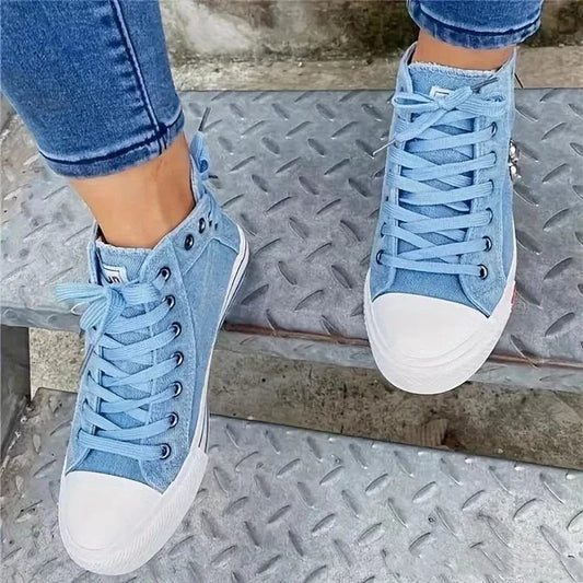 Casual Denim Sneakers | Valesca Sneakers