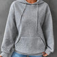 Hooded Wafel Sweatshirt | Crishiel Sweatshirt