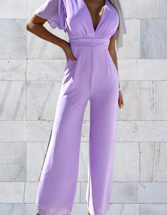 Jumpsuit Met Elegante Wijde-Pijpen | Eldora