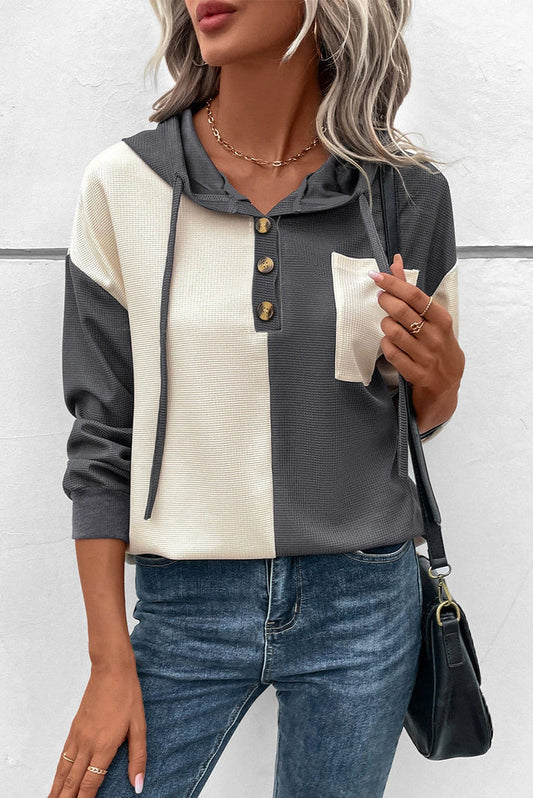 Vrouwen Colorblock Hoodie | Xalia Hoodie