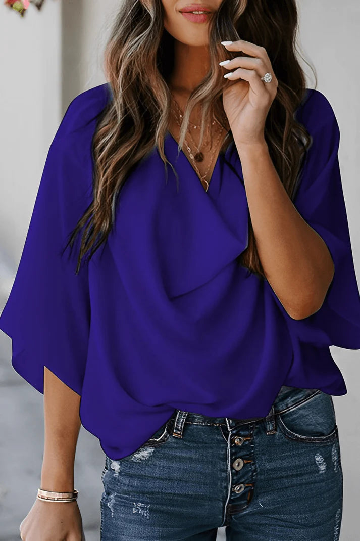 Los Gesneden Chiffon Blouse | Havina Blouse