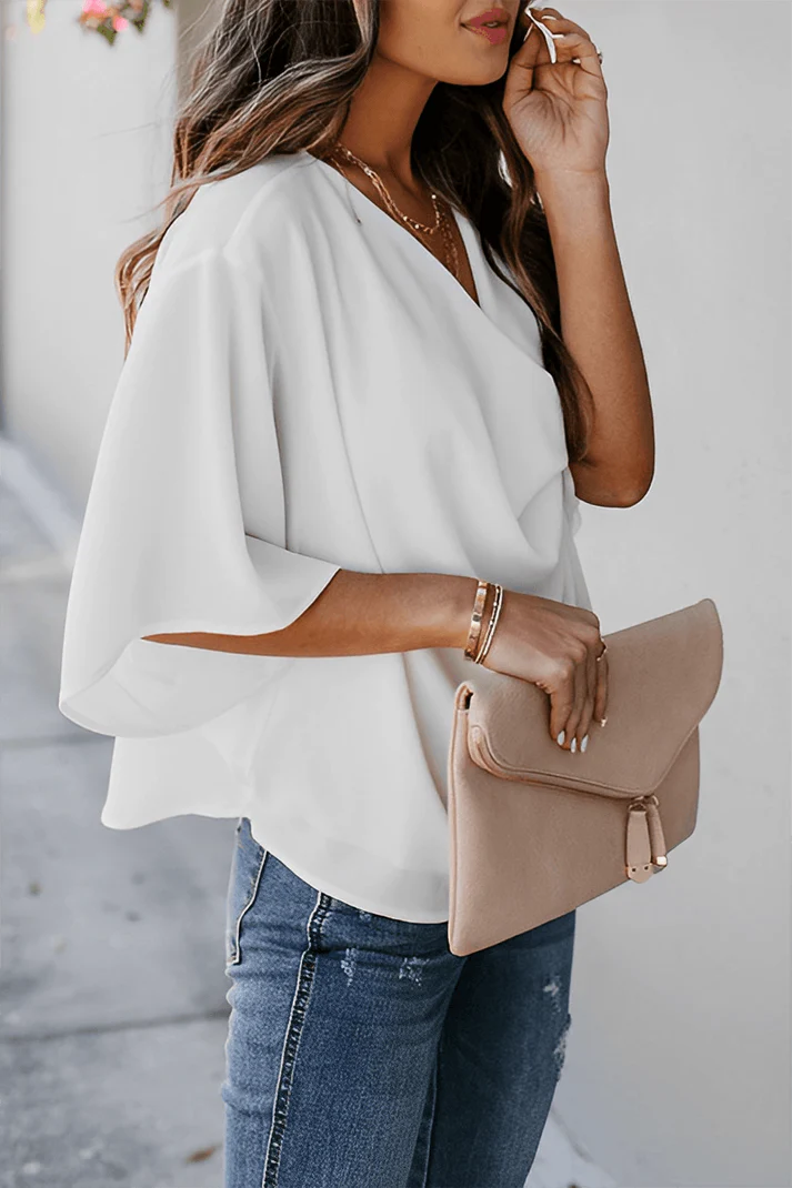 Los Gesneden Chiffon Blouse | Havina Blouse