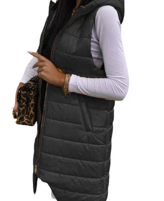 Wintervest met Capuchon | Lizarie Vest