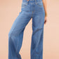 High-Waisted Flared Jeans | Irenea