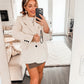 Beige Oversized Blazer | Jenee