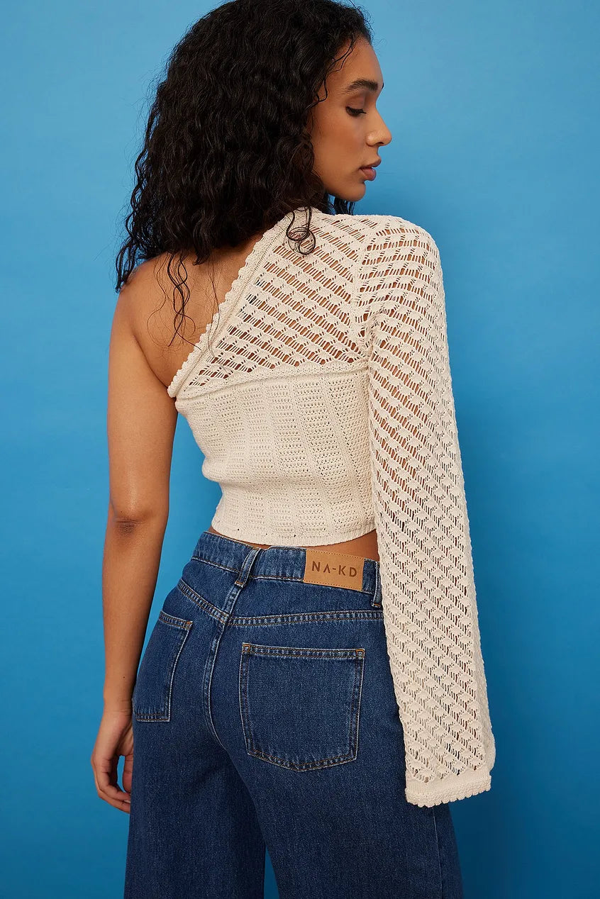 Off-White Crochet Top | Elijah