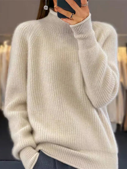 Casual Turtleneck Gebreide Trui | Zaley Trui