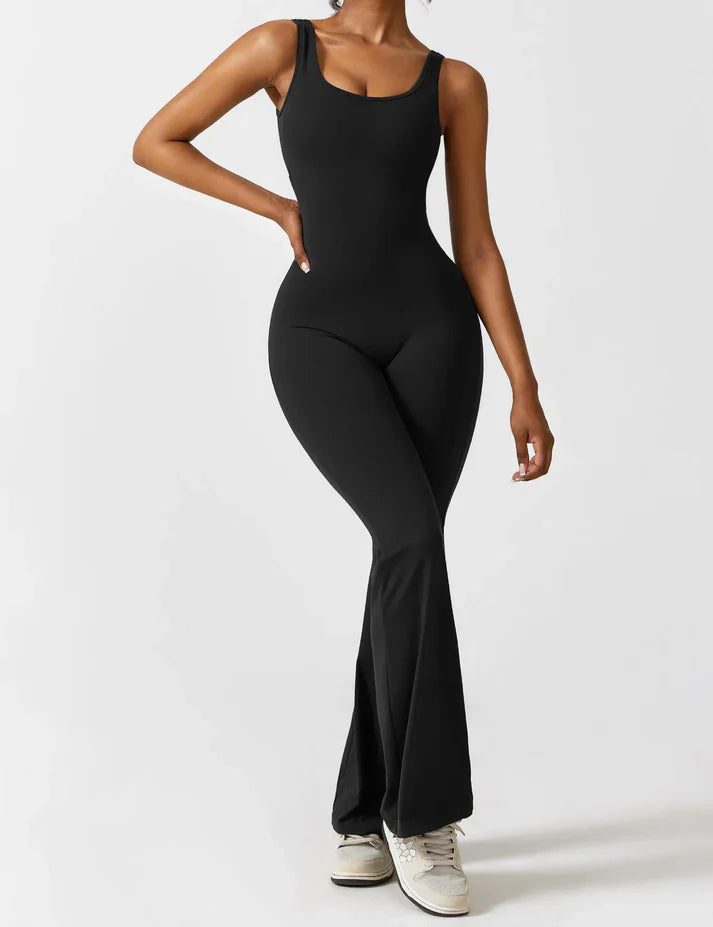 Vrouwen open rug jumpsuit | Vendie Jumpsuit