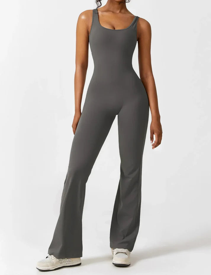 Vrouwen open rug jumpsuit | Vendie Jumpsuit