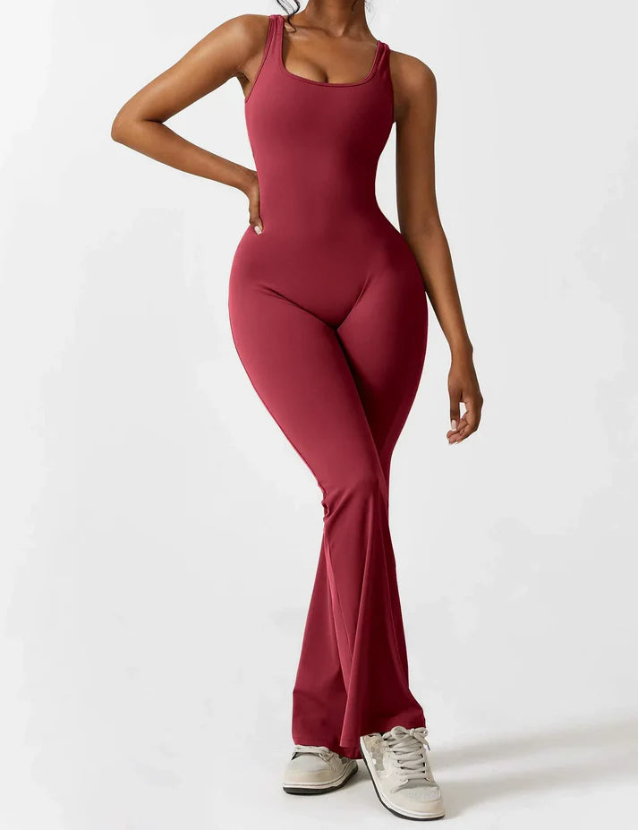 Vrouwen open rug jumpsuit | Vendie Jumpsuit