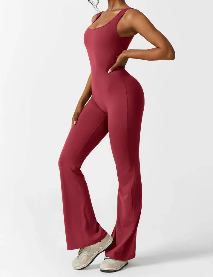 Vrouwen open rug jumpsuit | Vendie Jumpsuit